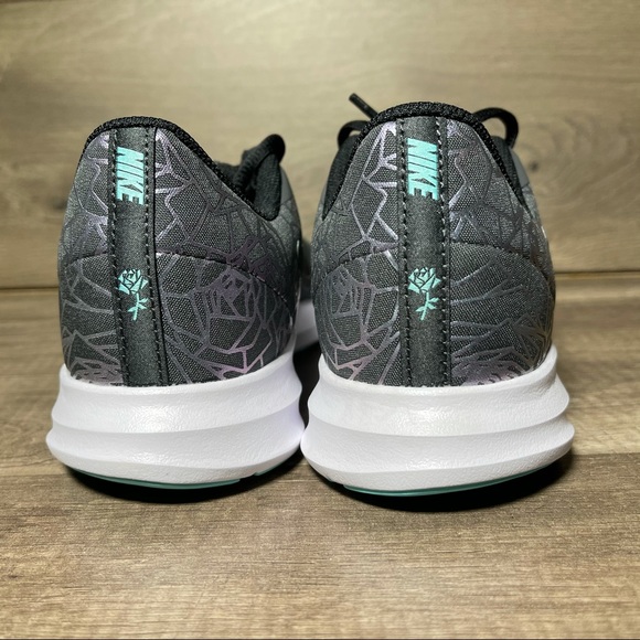 Nike Downshifter 9 Rebel Running Shoes Grey Teal - Picture 4 of 8